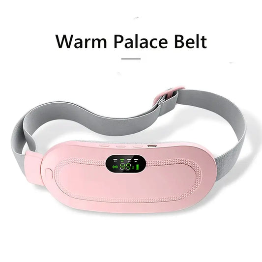 Women'S Electric Menstrual Belt - Heating Waist Belt & Massager for Menstrual Aid