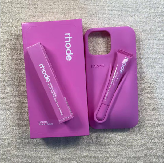 Hot Selling Luxury Shockproof Mobile Phone Cover Lip Gloss Silicone Rhode Phone Case