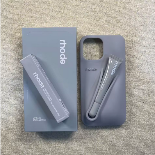 Hot Selling Luxury Shockproof Mobile Phone Cover Lip Gloss Silicone Rhode Phone Case